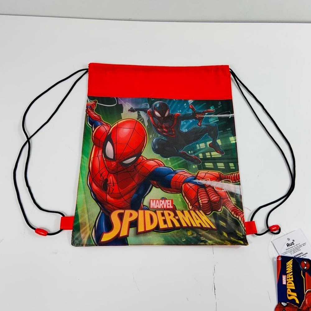 Brand New Spiderman Drawstring Bag